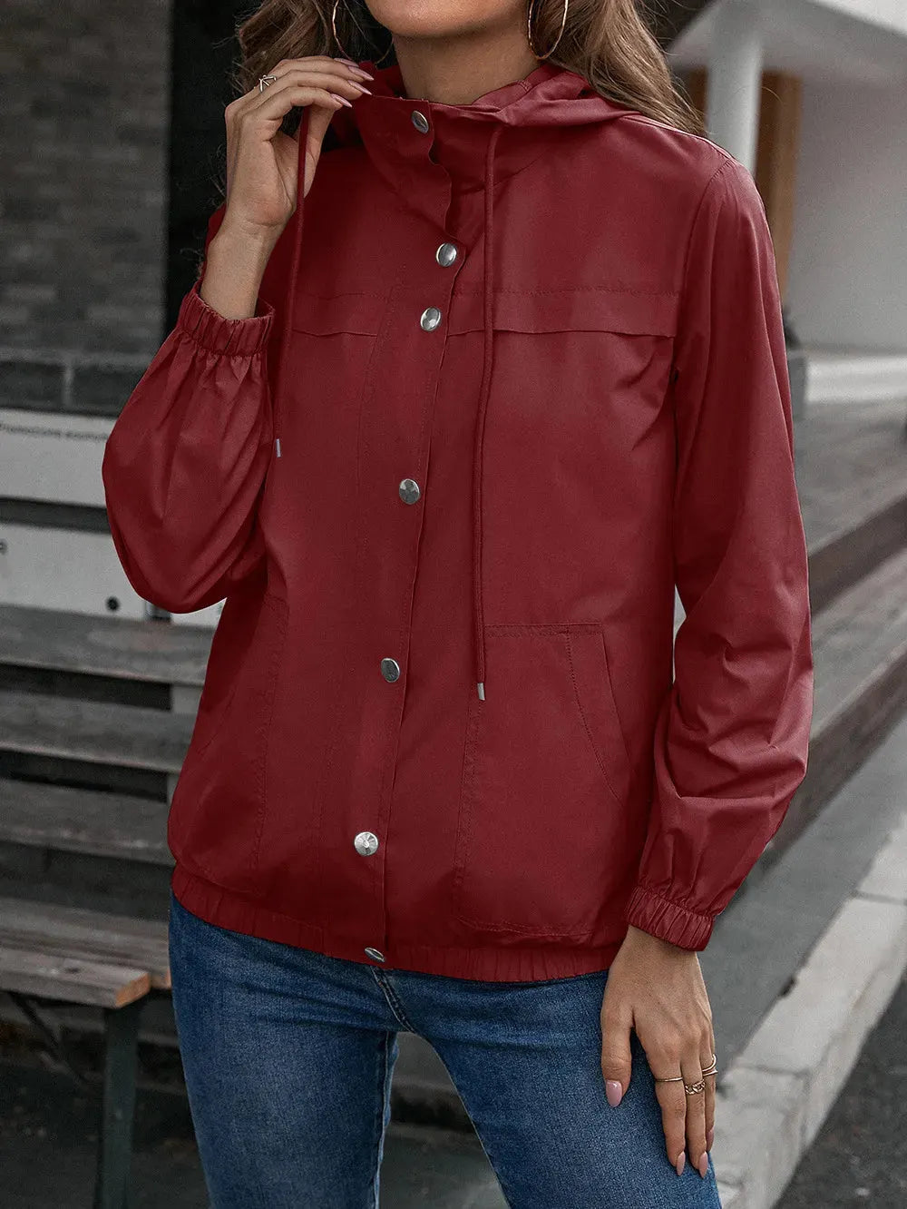MIRELLA | Dames Waterdichte Trenchcoat – Functioneel, Modern & Ideaal Voor Buitenactiviteiten