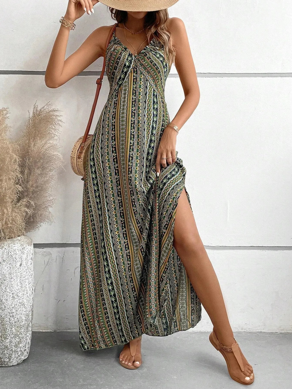 AYAKA | Boho Dames Maxi Dress – Licht, Elegant & Vrij in Beweging
