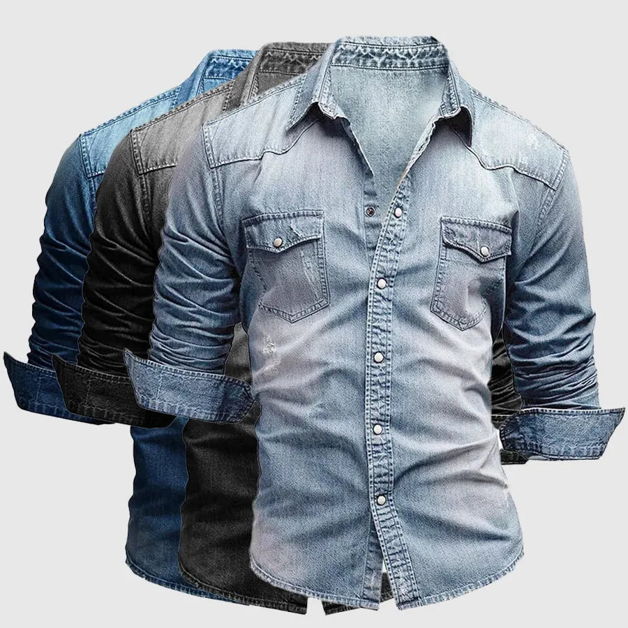 Denim Hemd für Männer