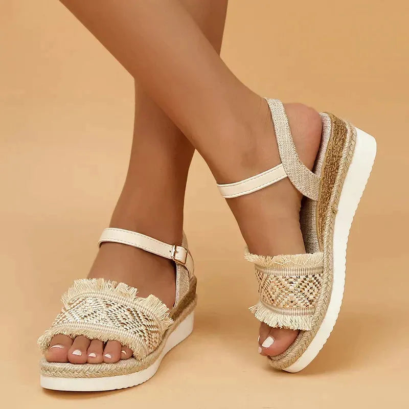 NORI | Comfortabele Zomer Sandalen Voor Dames Met Ibiza Style - Luchtig, Stevig & Stijlvol