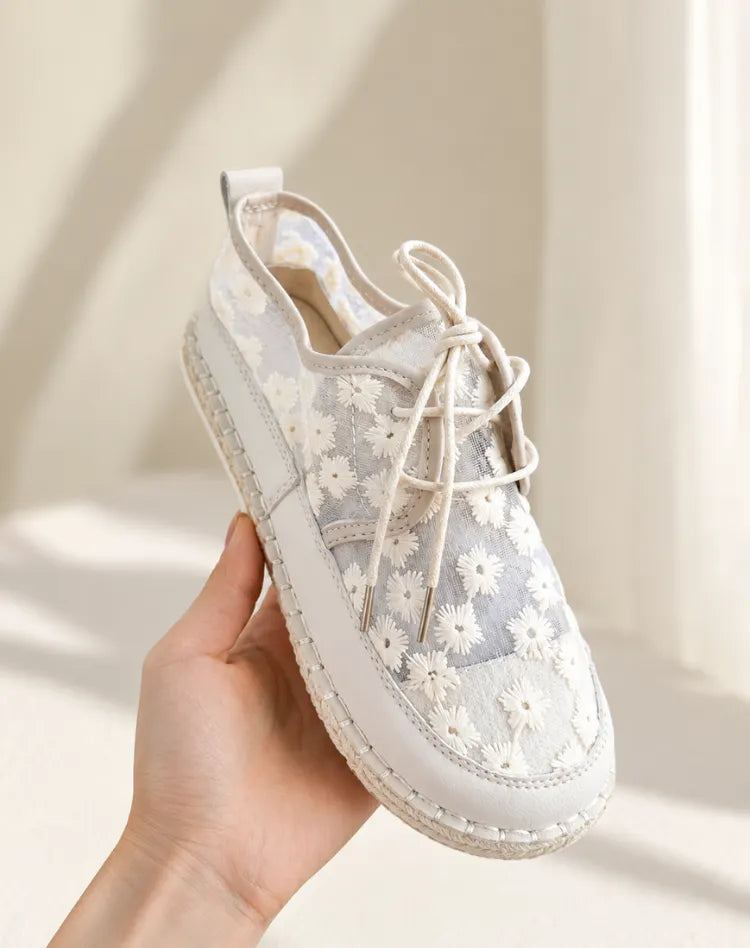 Elly | Floral Pattern Sneakers