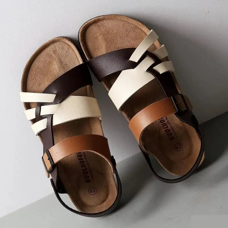 OrthopÃ¤dische Premium Ledersandalen