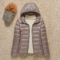 Women's Lightweight Hooded Quilted Jacket