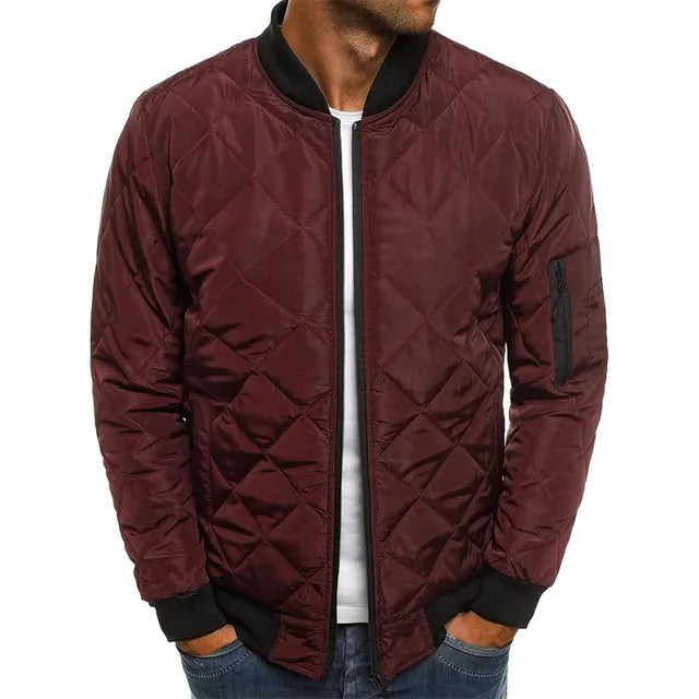 Baumwoll Herbstjacke Für Herren