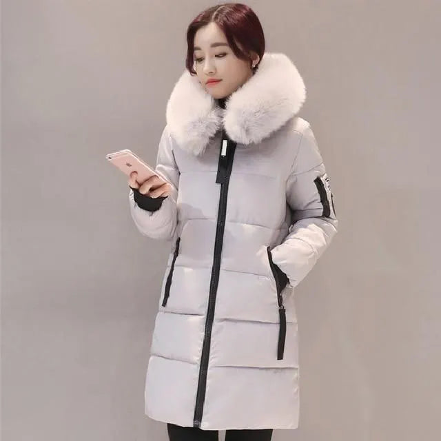 Einfach und stilvoll Winterjacke