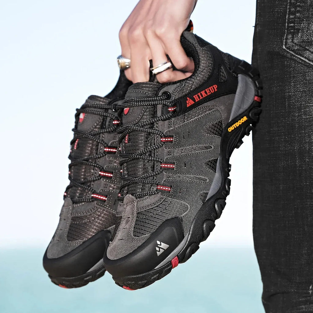 Niedrig Wasserabweisende Wanderschuhe Mit Robuster Sohle Für Herren