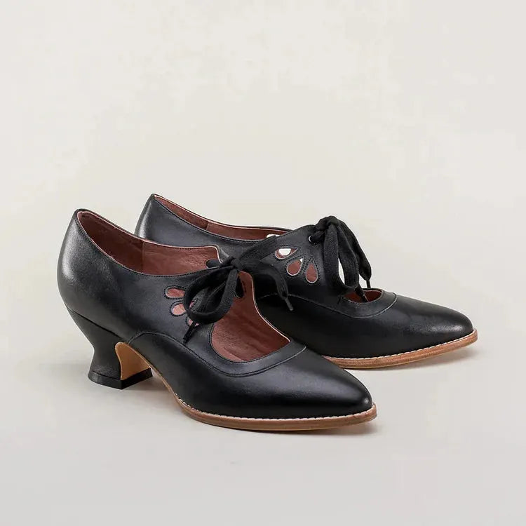 Edwardianische Lederschuhe für Damen