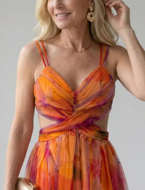 Isel | Soft Wrap Maxi Dress
