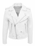 Modernes Leder Herrenjacke