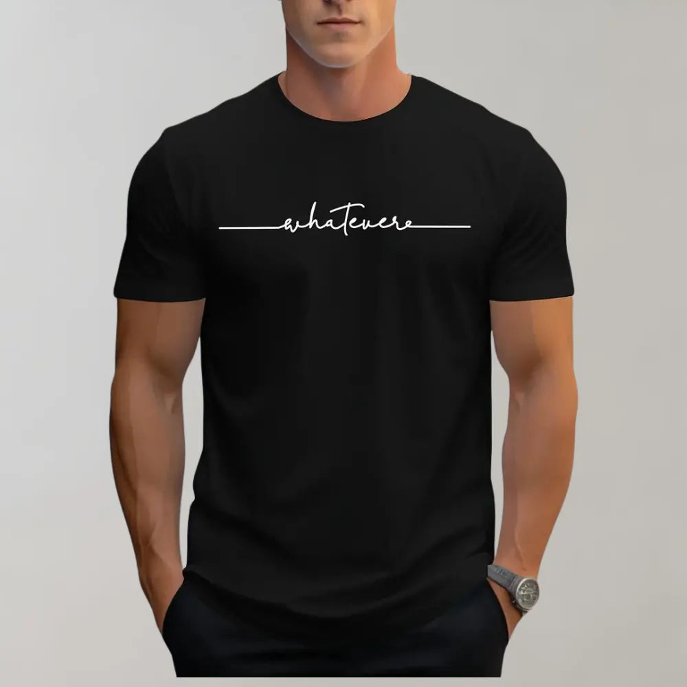 Herren T-Shirt mit Rundhalsausschnitt