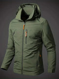 Regenjacke Mit Kapuze FÃ¼r MÃ¤nner