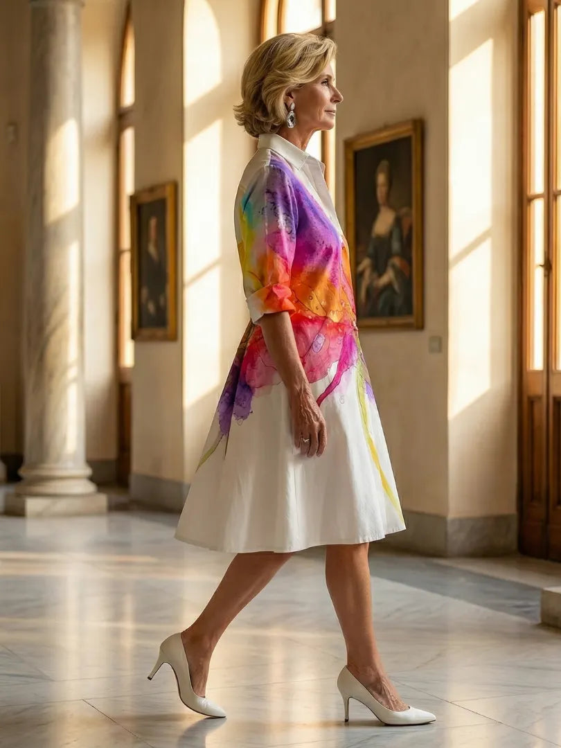 Ulyssa | Painted Garden Dress