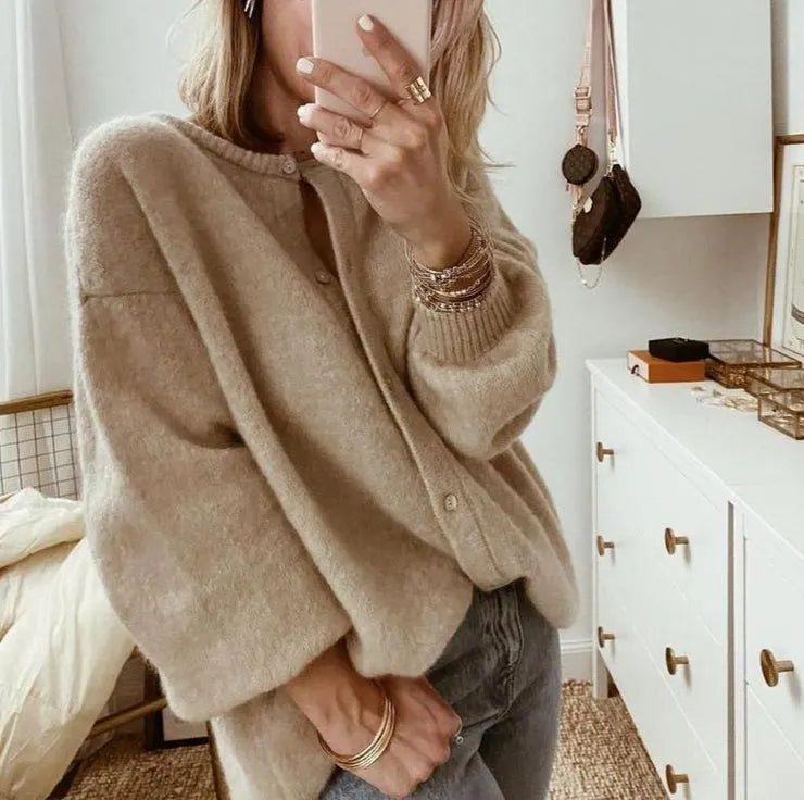 - Cozy Chic modische Allround-Strickjacke