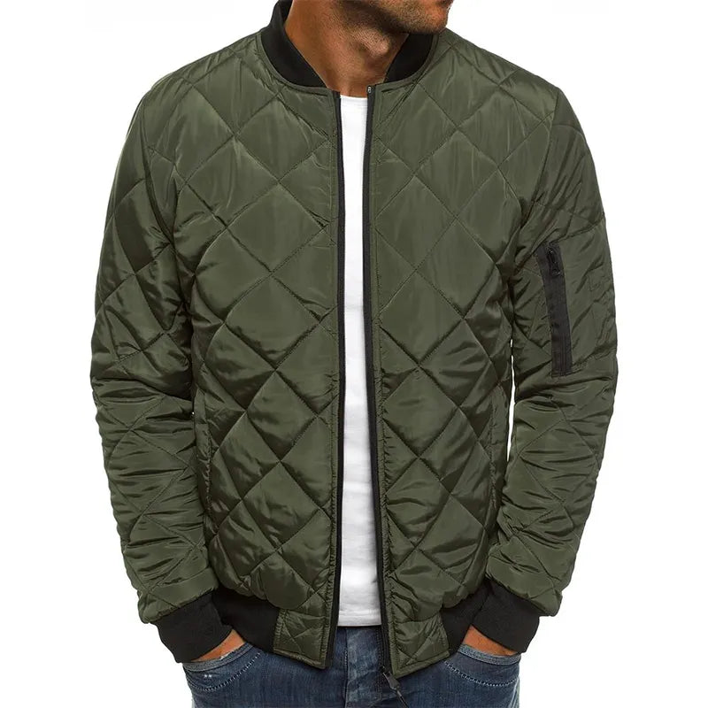 Baumwoll Herbstjacke Für Herren