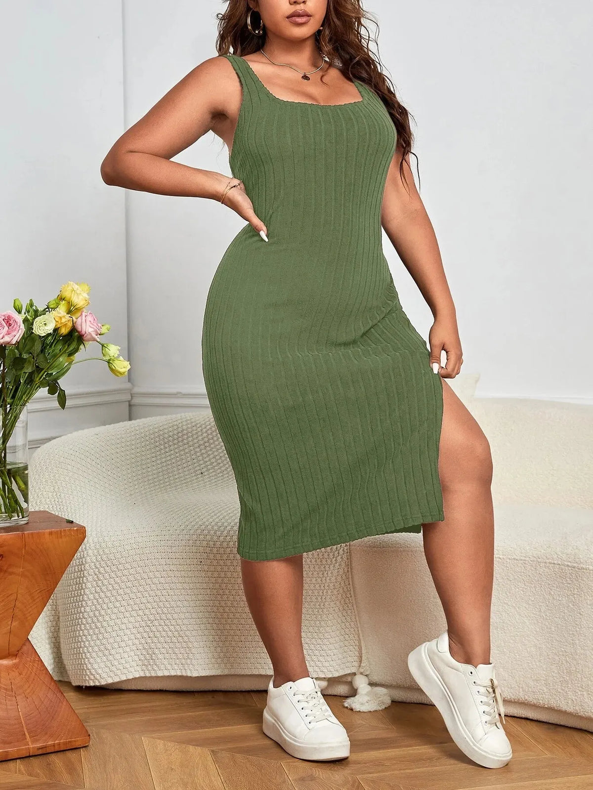 Vestido Midi Maria Flor