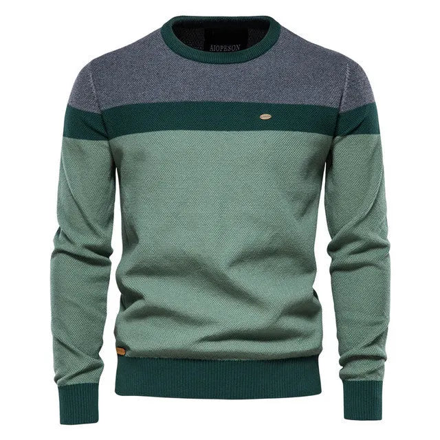 Farbblock Sweatshirt Für Herren