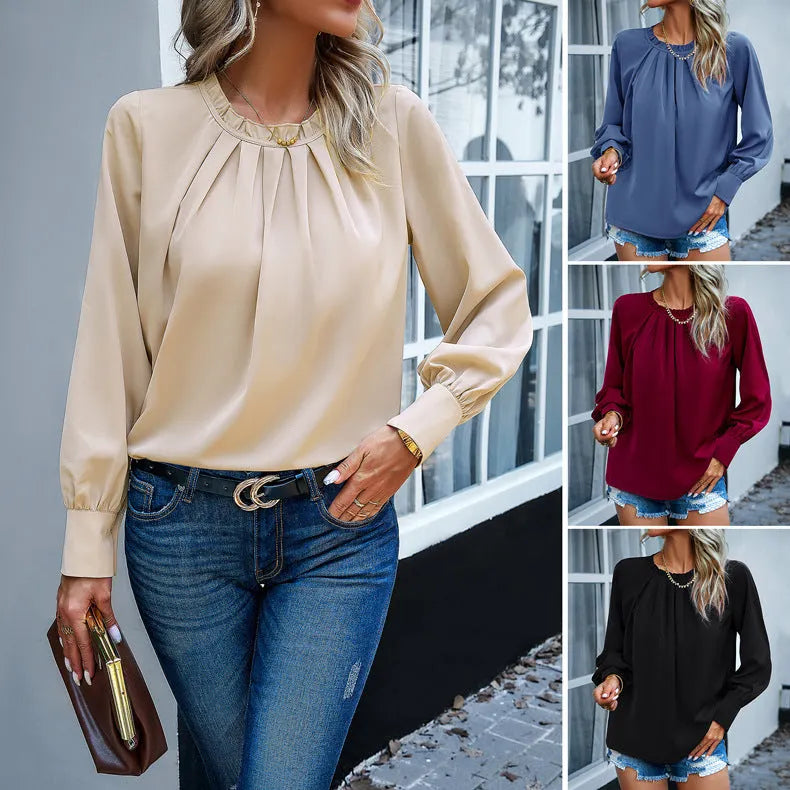 Parnika | Elegant Blouse with Long Sleeves