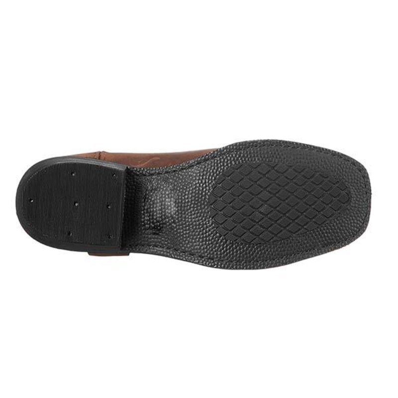 Herren Schwarze Cowboystiefel Wildleder