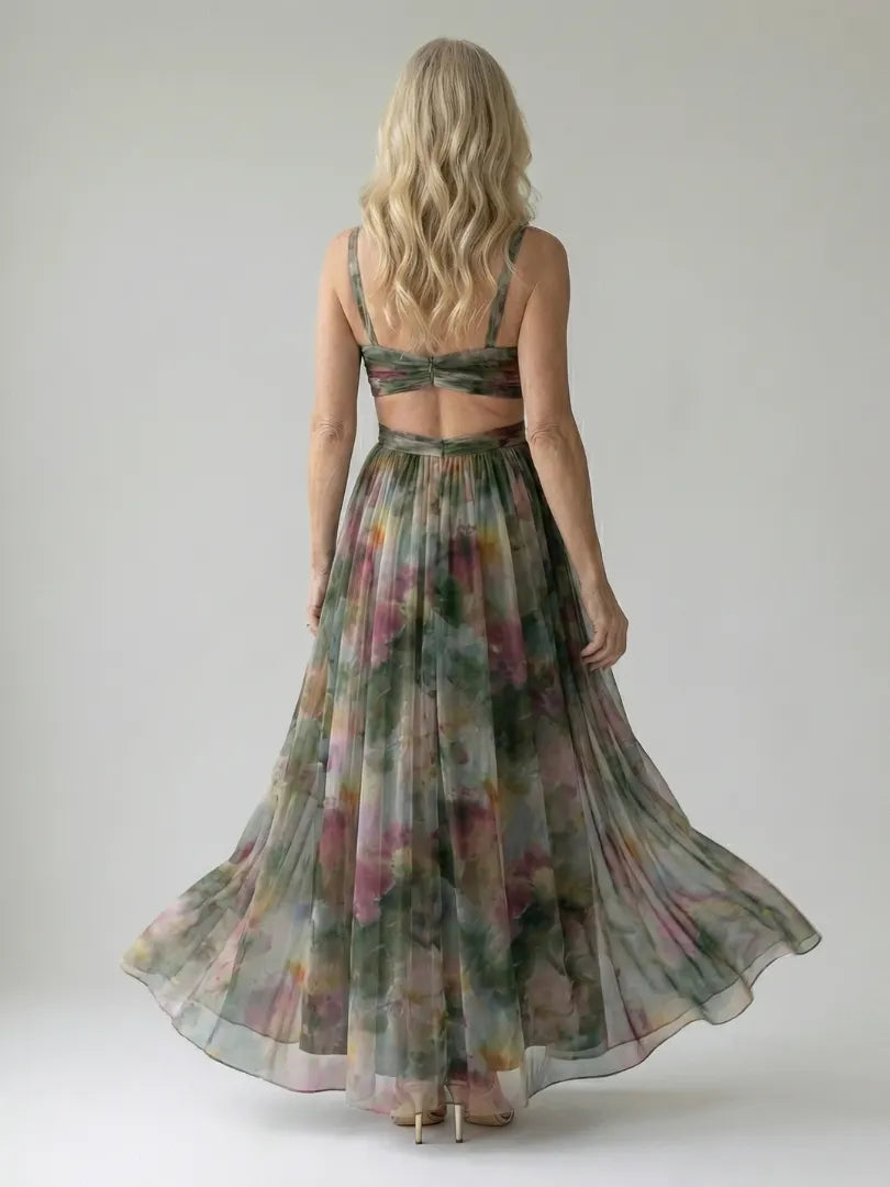 Isel | Soft Wrap Maxi Dress