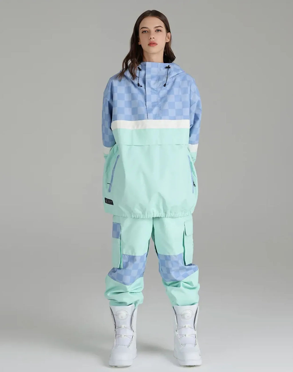Dames Snowboard Kleding Set â€“ Oversized, Waterdicht, Winddicht & Warm