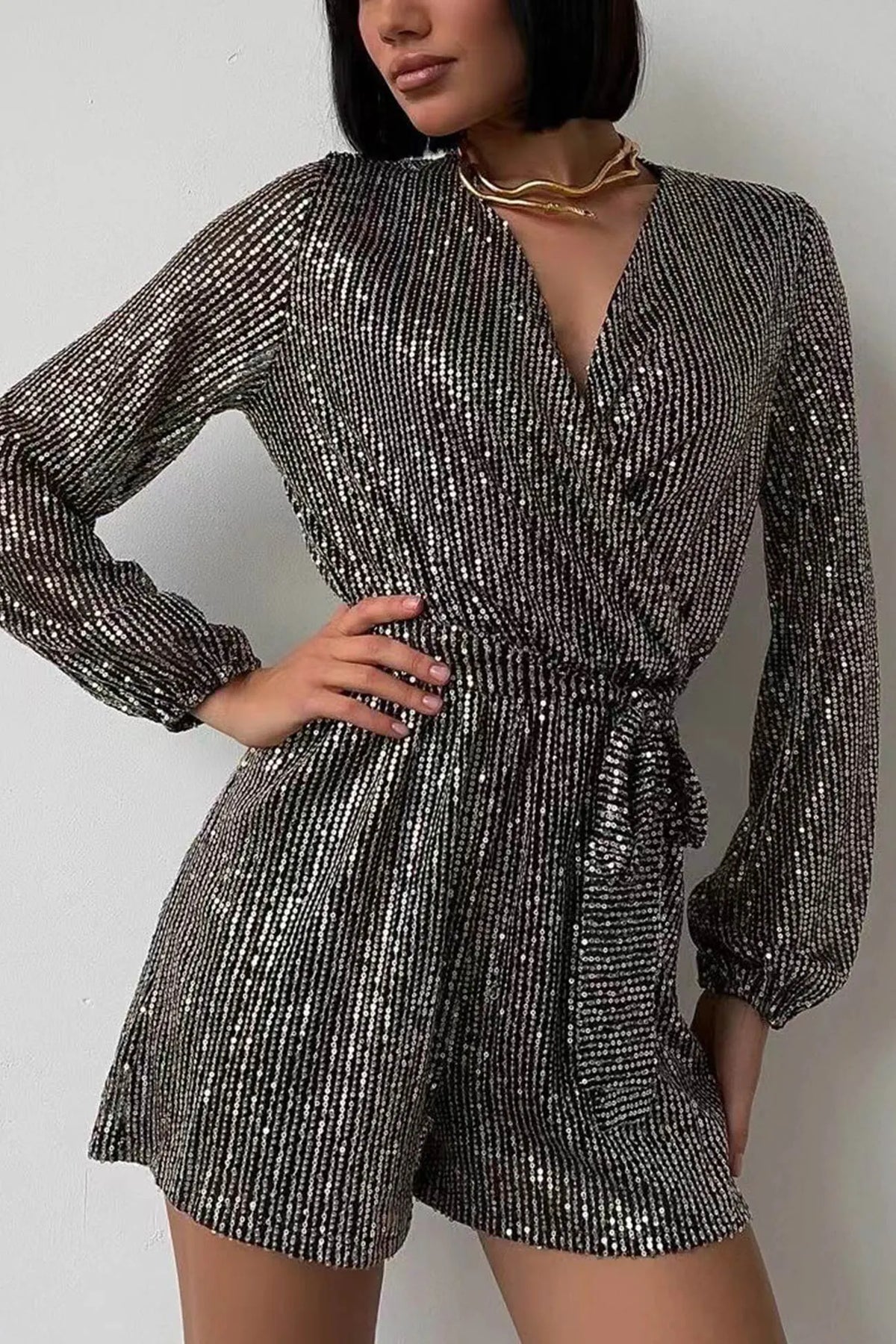 VONNE | Glitter Avond Jumpsuit Voor Dames - Verleidelijk, Stijlvol & Zelfverzekerd