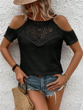 Crochet Cold Shoulder Top