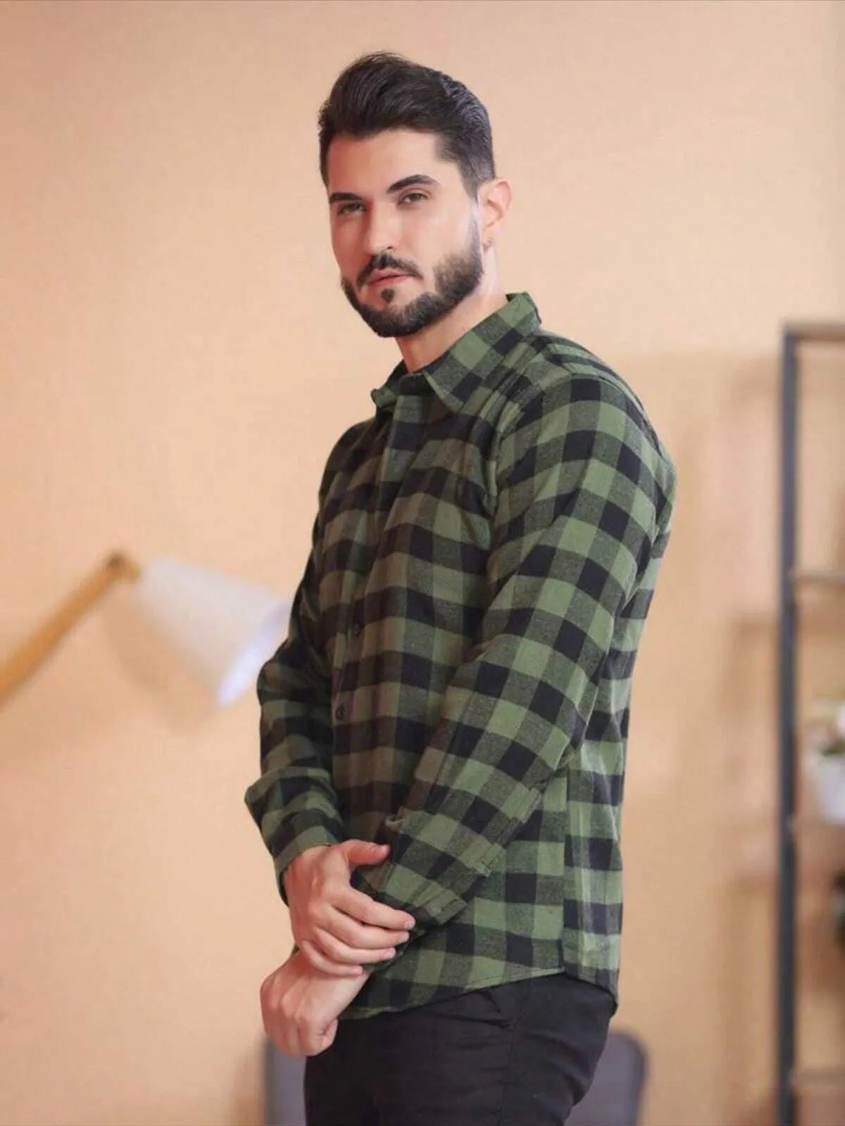 Blusa Masculina Xadrez