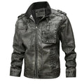 Klassische Lederjacke fÃ¼r MÃ¤nner