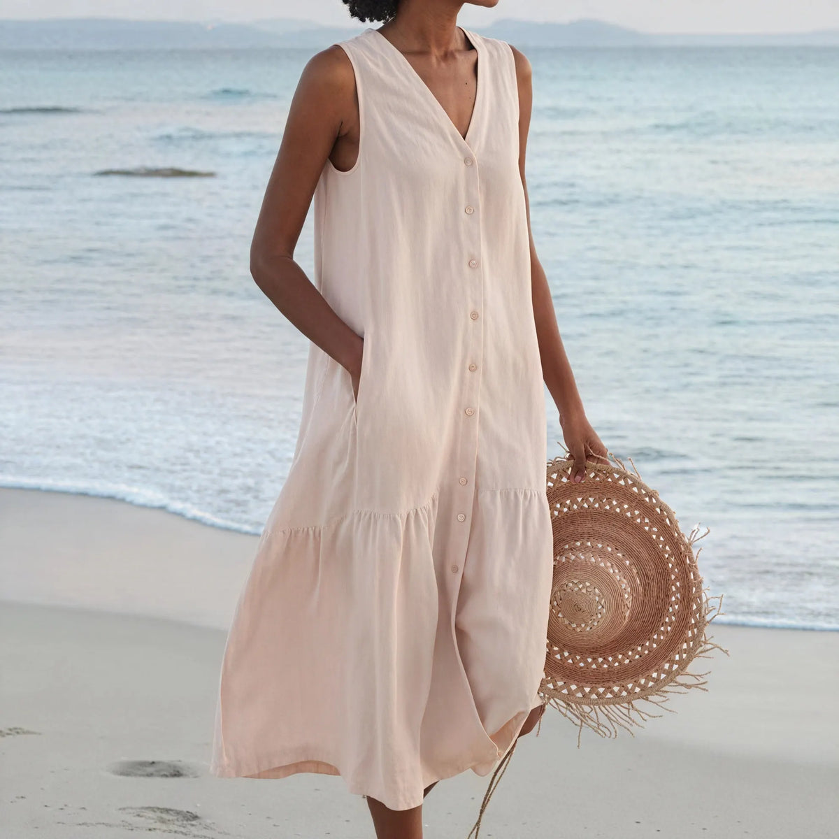 Sommerliches Kleid mit lässiger Eleganz