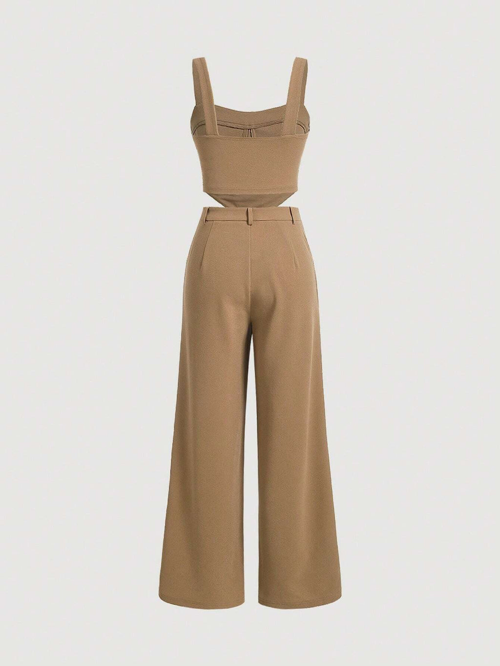 Conjunto Feminino Alfaiataria Bege CecÃ­lia