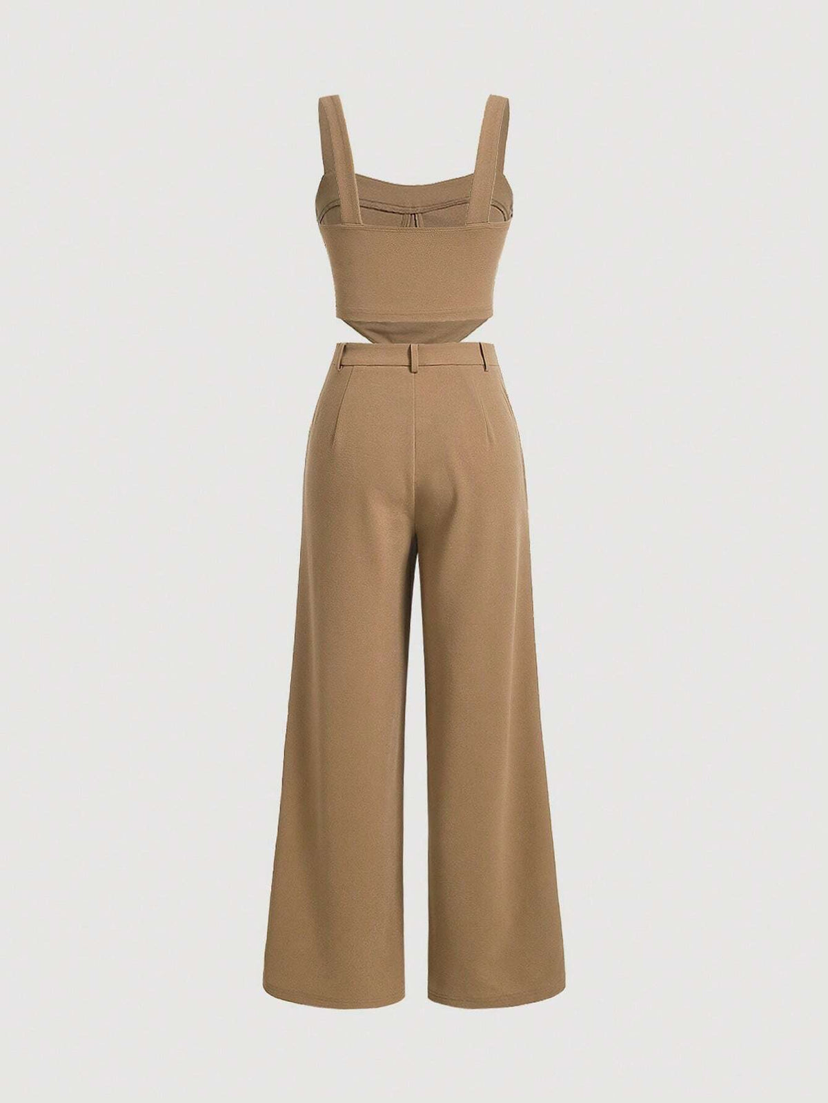Conjunto Feminino Alfaiataria Bege CecÃ­lia