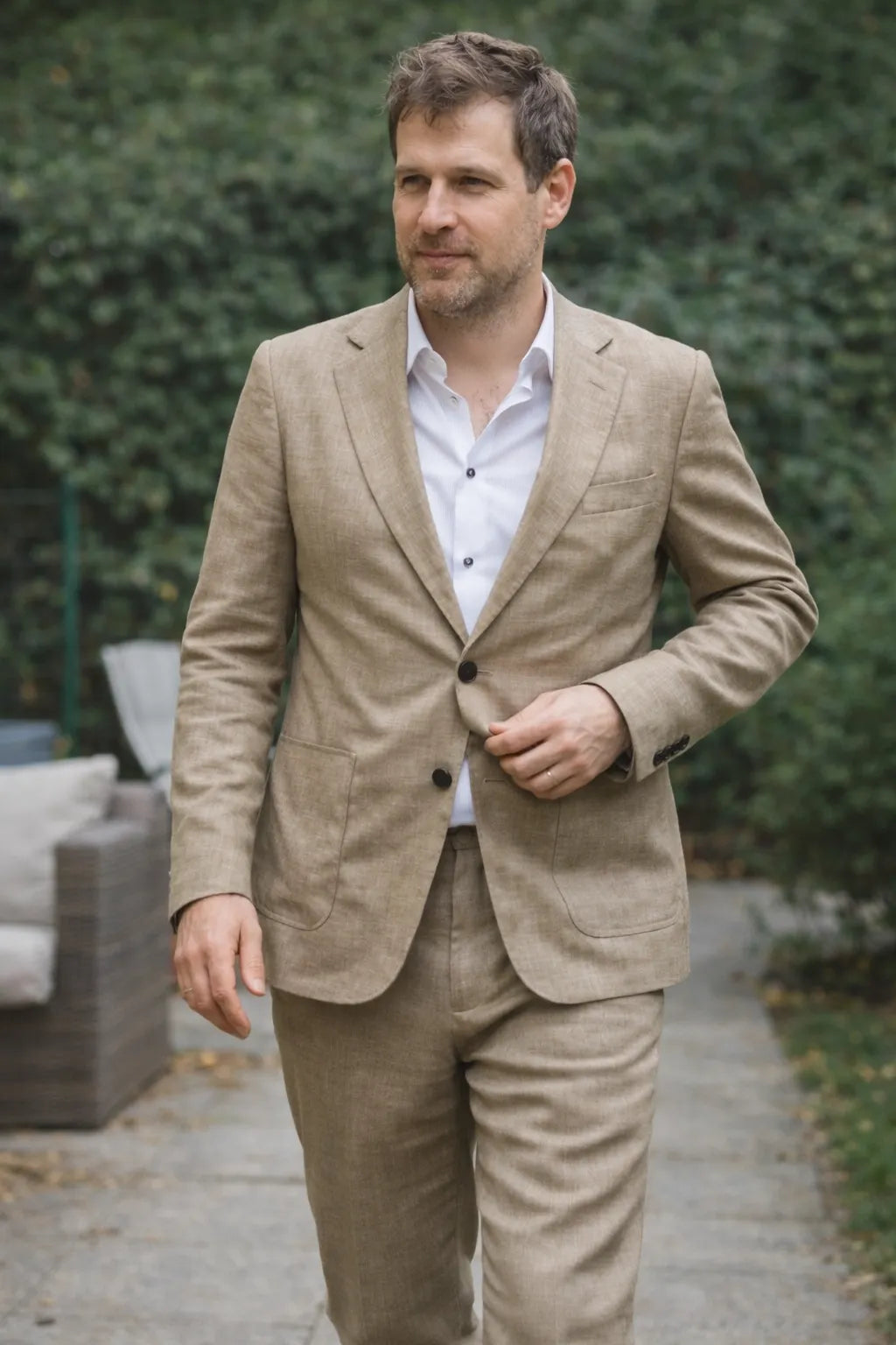 Leichter Herrenanzug Zweiteiler