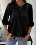 Caroâ„¢ - Schicke Bluse mit BischofsÃ¤rmeln