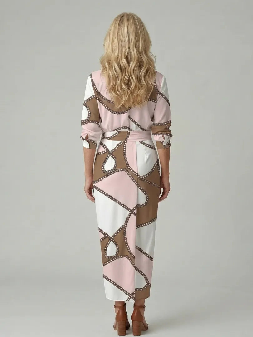 Islen | Smooth Form Midi Dress