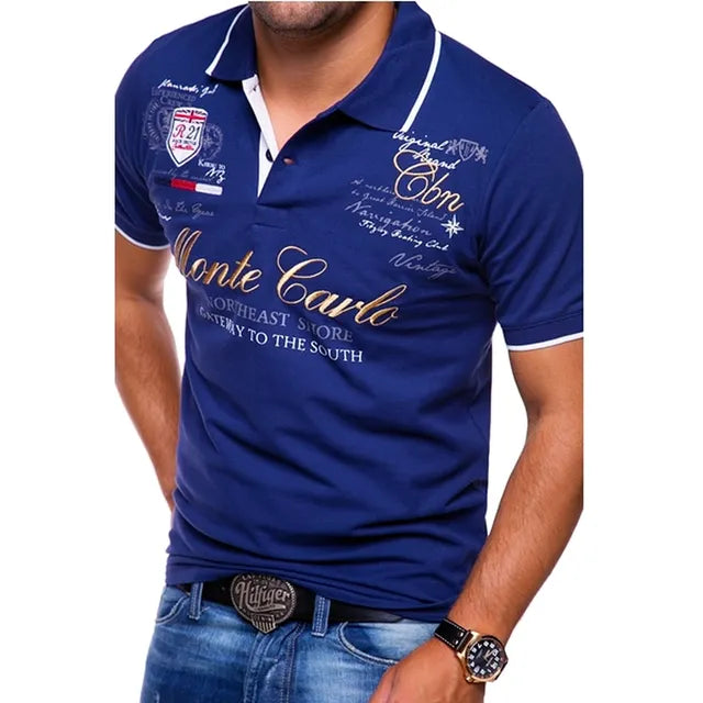 Stylische Herren Polo