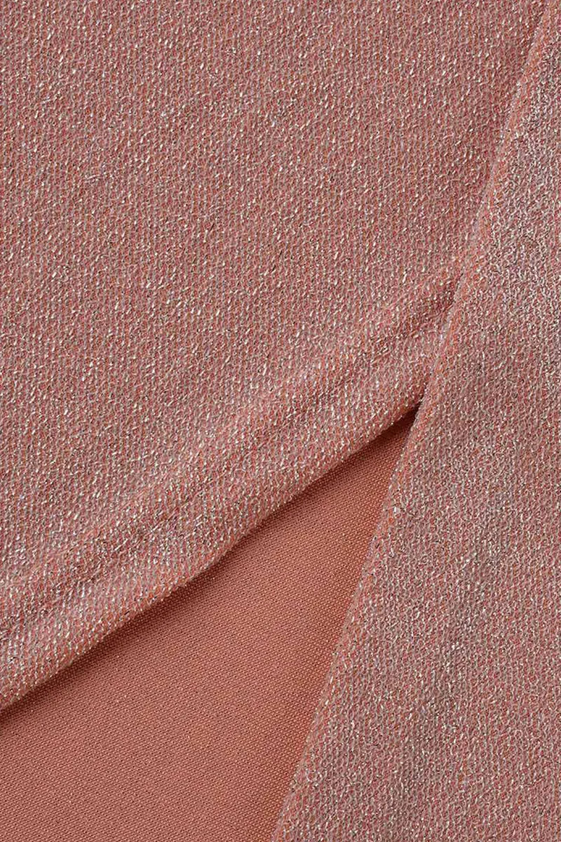 HÃ¼fttuch mit Schlitzkragen Maxikleid