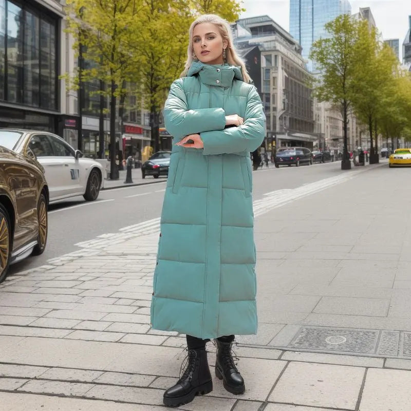 - Langer Wintermantel - Elegant