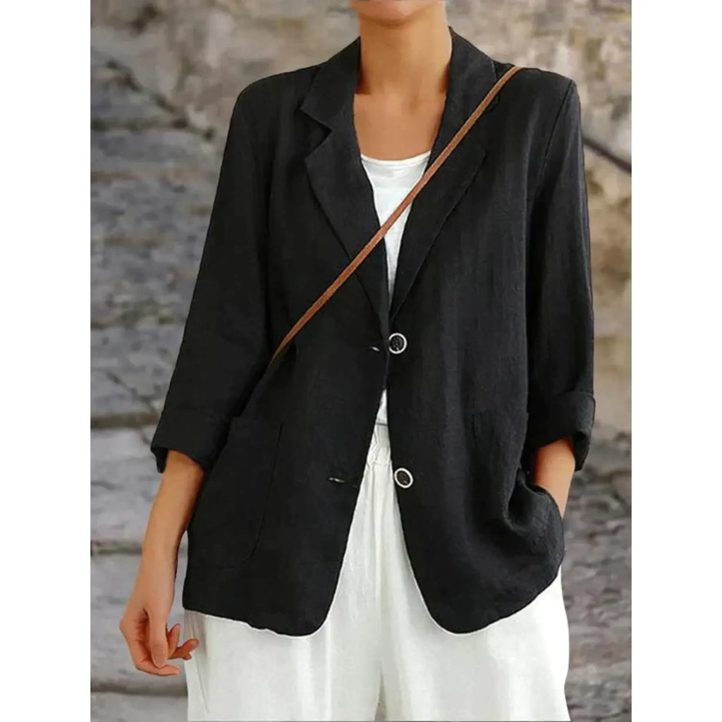 Leinenblazer FÃ¼r Damen