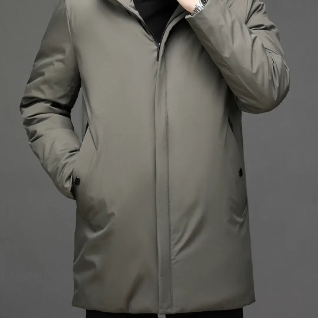 Herren Leichte Windbreaker Lange Jacke