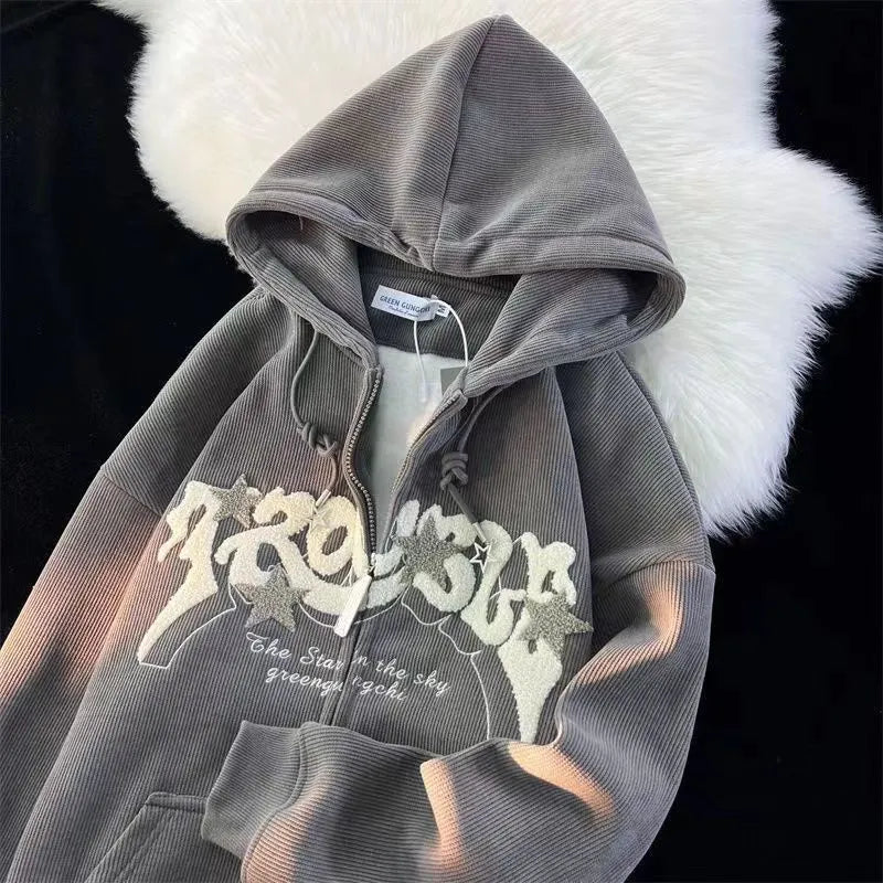 Bestickter Hoodie