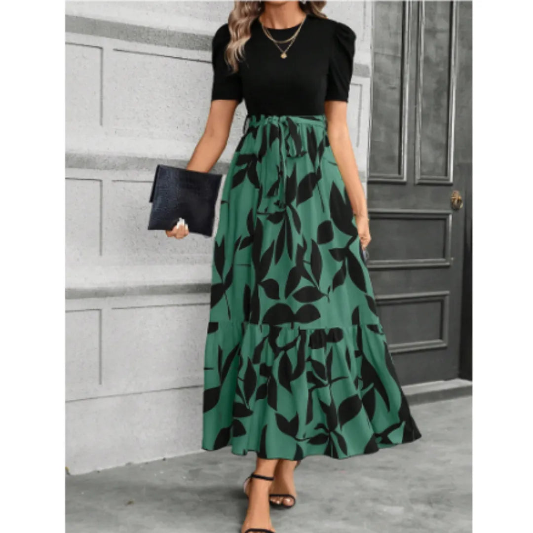 Blumen Maxikleid