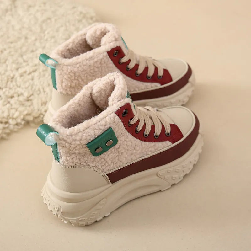 â€“ Wasserdichte PlÃ¼sch-Stiefeletten