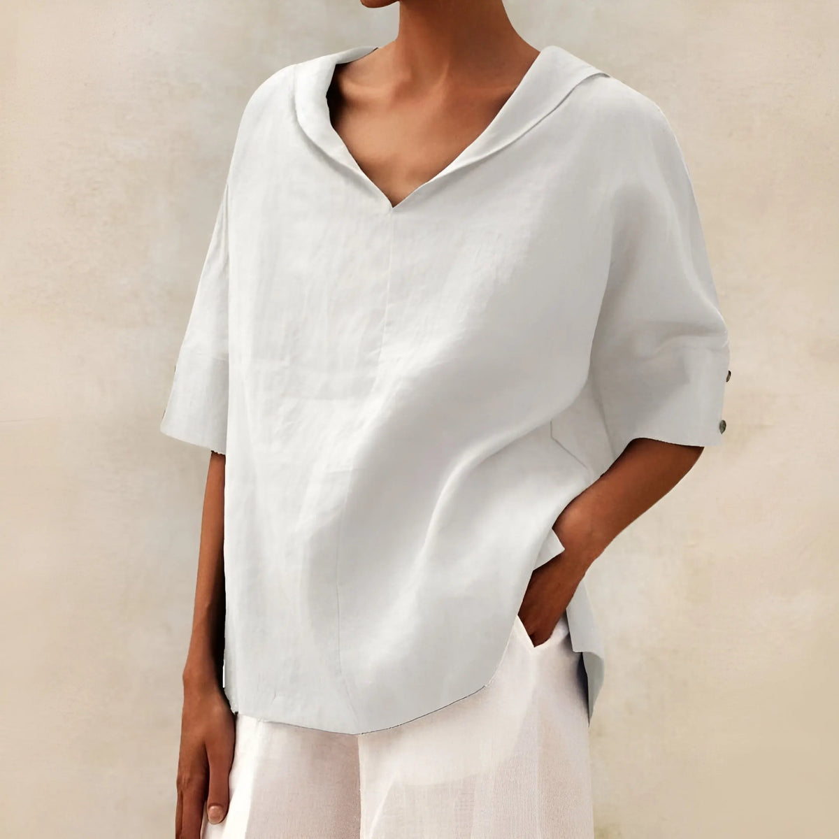 SANA | Luchtige Dames Blouse - Oversized & Perfect voor Vakantie