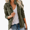 Militär-inspirierte Freizeitjacke