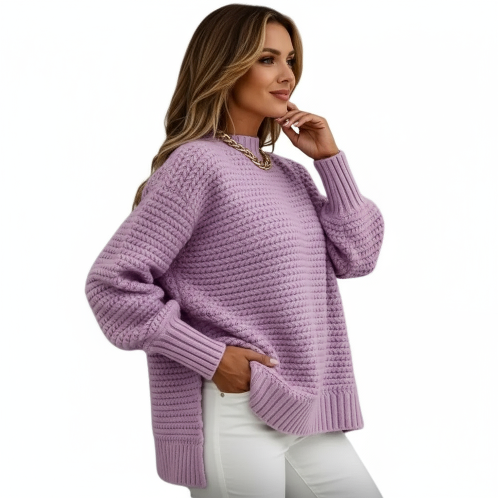 Cheska Zeitloser Grobstrickpullover