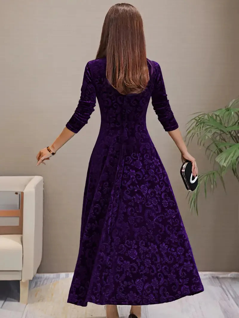 - Elegantes ausgestelltes A-Linien-Kleid