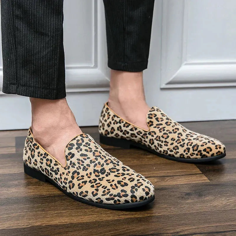 Bedruckte Loafers Für Männer