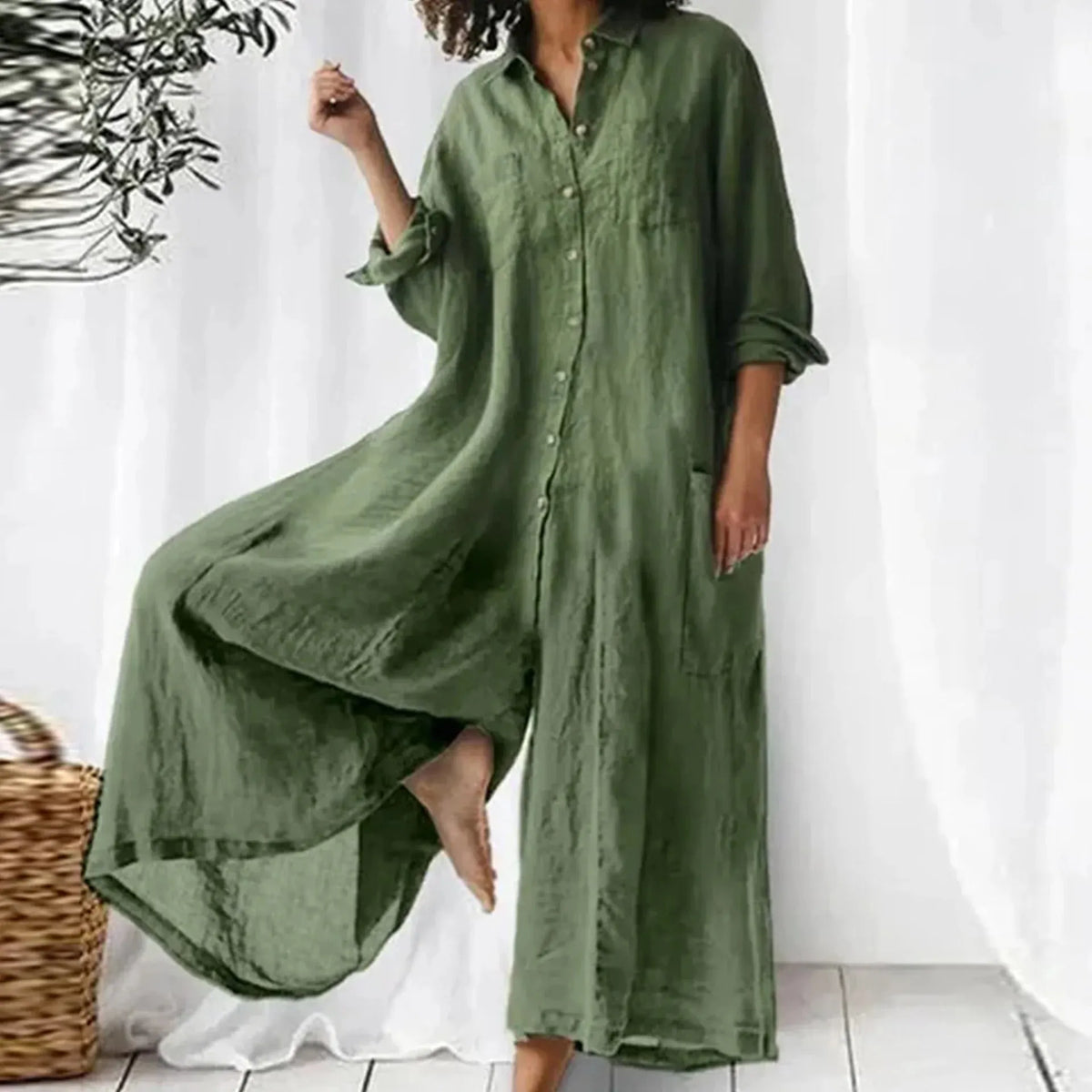 Adela - Tidløs jumpsuit til Kvinder