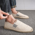 Stilvolle Leichte Canvas Loafer Für Herren