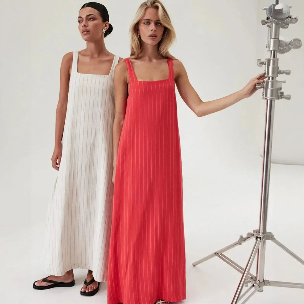 Elegantes Sommerkleid mit lÃ¤ssigem Schnitt